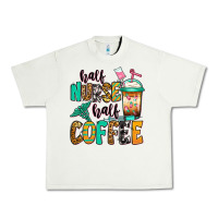 Pistachio half nurse half coffee Urban Heavy Tee - Jasminsmagicworld