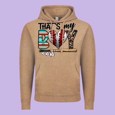 Baseball Vintage Hoodie Designed By Cowhidedigitalart