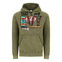Vintage Olive baseball Vintage Hoodie - CowhideDigitalArt
