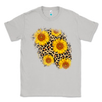 Moon Dust leopard sunflower patch Classic Tee - AdoDesignShop