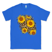 True Royal leopard sunflower patch Classic Tee - AdoDesignShop