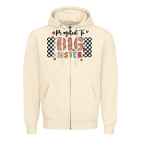 Sandshell promoted to big sister Zipper Hoodie - MaliasSmallBusiness