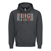 Smoke promoted to big sister Zipper Hoodie - MaliasSmallBusiness