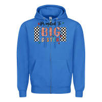 True Royal promoted to big sister Zipper Hoodie - MaliasSmallBusiness