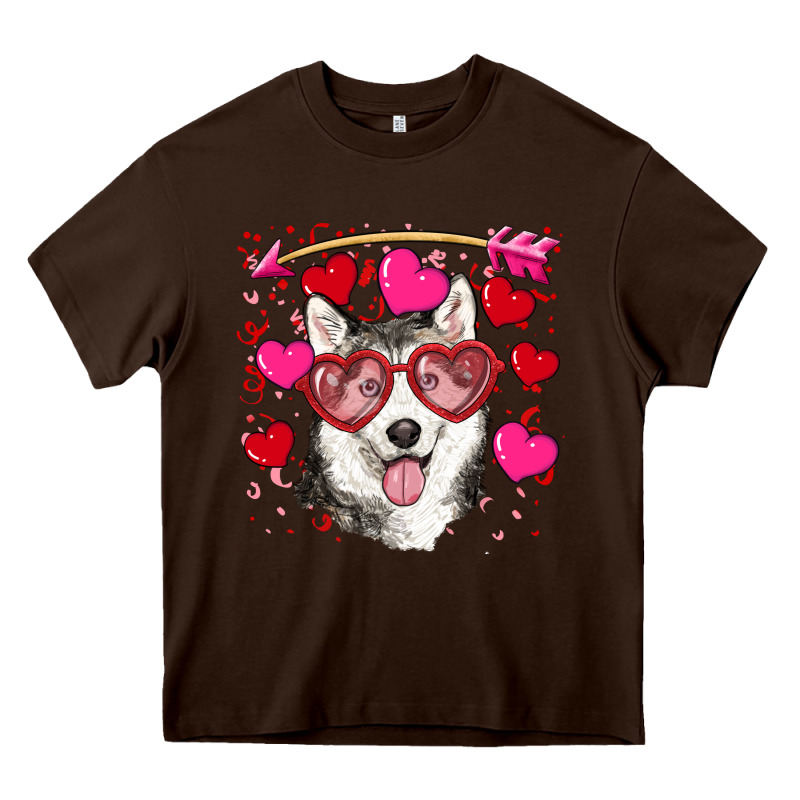 Valentine's Day Husky Heavy Core Tee by RanaPortraitStore | Teevron