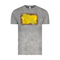 Cloud Rock gemstone yellow leopard background Vintage Tee - JahusDesignShop