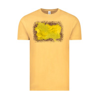 Vintage Mustard gemstone yellow leopard background Vintage Tee - JahusDesignShop