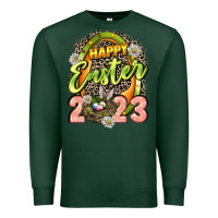 Sports Green Happy Easter 2023 Premium Sweatshirt - LillyAllenDesigns