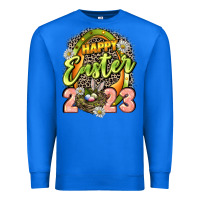True Royal Happy Easter 2023 Premium Sweatshirt - LillyAllenDesigns