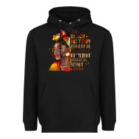 Black i am black history Heavyweight Hoodie - LillyAllenDesigns
