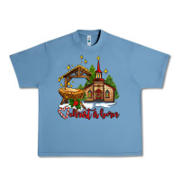 Pebble Blue the church  chrıst is born Urban Heavy Tee - AdoDesignShop