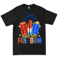 Black tastes like freedom popsicles billie wilder Premium Tee - texasbilliewilder