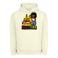 Pigment Pistachio i am black history juneteenth Urban Hoodie - CowGirlArtShop