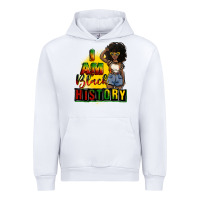 White i am black history juneteenth Urban Hoodie - CowGirlArtShop