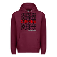Burgundy Coffee Makes Premium Hoodie - Bettercallsaul