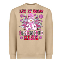 Mushroom let it snow somewhere else Heavyweight Sweatshirt - AdoDesignShop