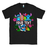 Black Your Text Stich Classic Tee - CowhideDigitalArt