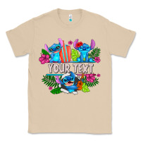 Mushroom Your Text Stich Classic Tee - CowhideDigitalArt