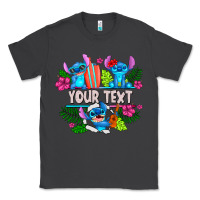 Smoke Your Text Stich Classic Tee - CowhideDigitalArt