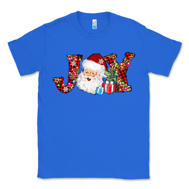 Joy Christmas Santa Classic Tee by AdoDesignShop | Teevron
