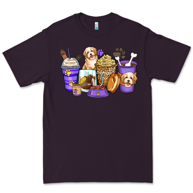 Havanese Terrier Coffee Cups Premium Tee by Zillion Design Studio | Teevron