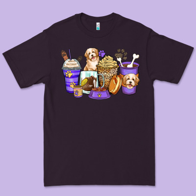 Havanese Terrier Coffee Cups Premium Tee Designed By Zillion Design Studio
