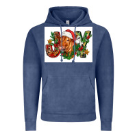 Vintage Denim christmas heifer joy Vintage Hoodie - FaDigitalArtStudio