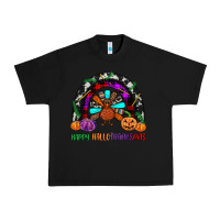 Black happy hallothanksmas Urban Heavy Tee - JahusDesignShop