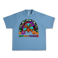 Pebble Blue happy hallothanksmas Urban Heavy Tee - JahusDesignShop