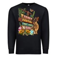 Black Easter Day rodeo Premium Sweatshirt - LillyAllenDesigns