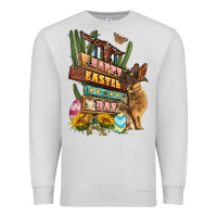 Dove Grey Easter Day rodeo Premium Sweatshirt - LillyAllenDesigns