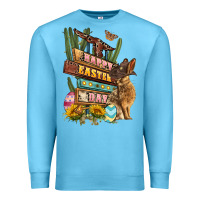 Ocean Blue Easter Day rodeo Premium Sweatshirt - LillyAllenDesigns