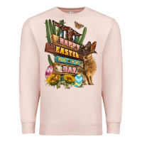 Pale Pink Easter Day rodeo Premium Sweatshirt - LillyAllenDesigns