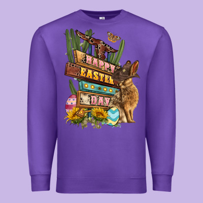 Easter Day Rodeo Premium Sweatshirt Designed By Lillyallendesigns