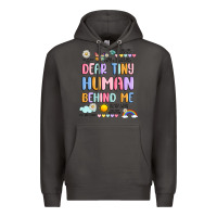 Smoke dear tiny human behind me Premium Hoodie - JahusDesignShop
