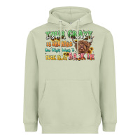 Matcha your crazy is showing cow Heavyweight Hoodie - LillyAllenDesigns