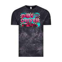 Cloud Black dibs on the driver background Vintage Tee - AdoDesignShop