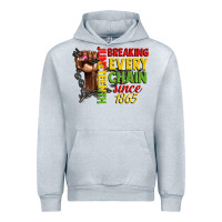 Heather Grey juneteenth breaking every chain since 1865 woman f Urban Hoodie - CowGirlArtShop