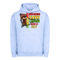 Pigment Grape Ice juneteenth breaking every chain since 1865 woman f Urban Hoodie - CowGirlArtShop
