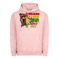 Pigment Salmon juneteenth breaking every chain since 1865 woman f Urban Hoodie - CowGirlArtShop