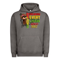 Pigment Tornado juneteenth breaking every chain since 1865 woman f Urban Hoodie - CowGirlArtShop