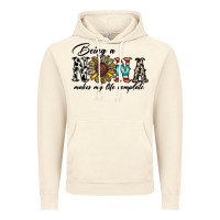 Vintage Artic being nana makes my life complate Vintage Hoodie - CowhideDigitalArt