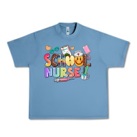 Pebble Blue school nurse Urban Heavy Tee - AdoDesignShop