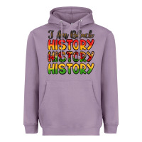 Lavender i am black history Heavyweight Hoodie - LillyAllenDesigns