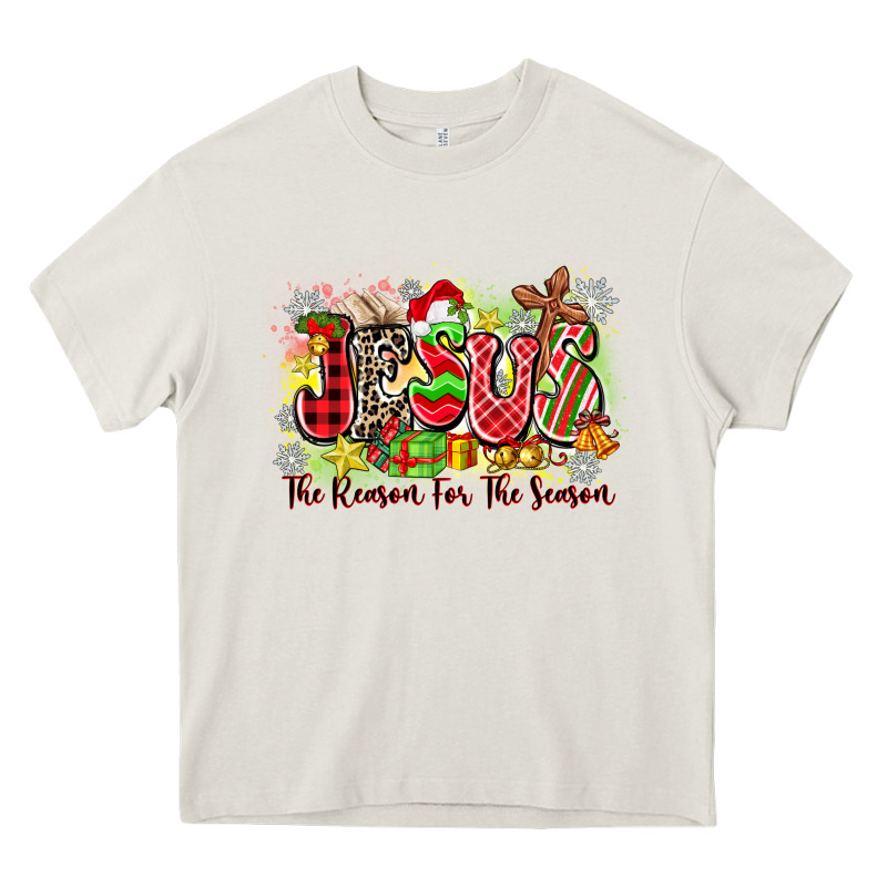Jesus The Reason For The Season Heavy Core Tee by Zillion Design Studio | Teevron