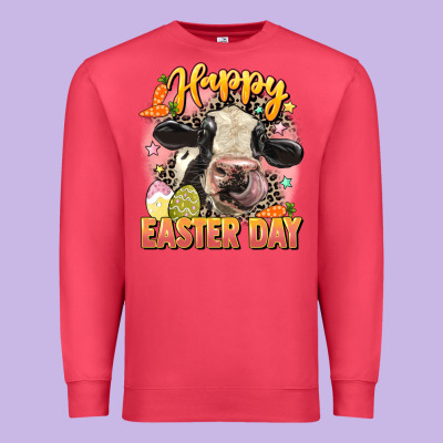 Happy Easter Day Premium Sweatshirt Designed By Lillyallendesigns