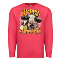 Cardinal Happy Easter Day Premium Sweatshirt - LillyAllenDesigns