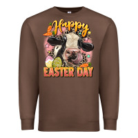 Chestnut Happy Easter Day Premium Sweatshirt - LillyAllenDesigns