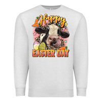 Oatmeal Heather Happy Easter Day Premium Sweatshirt - LillyAllenDesigns