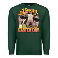 Sports Green Happy Easter Day Premium Sweatshirt - LillyAllenDesigns